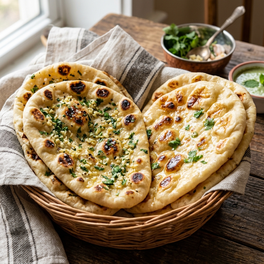 garlic naan